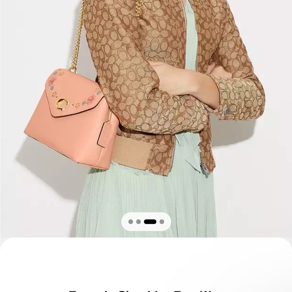 Coach Tammie Shoulder Bag with Whipstitch - Picture 9 of 9